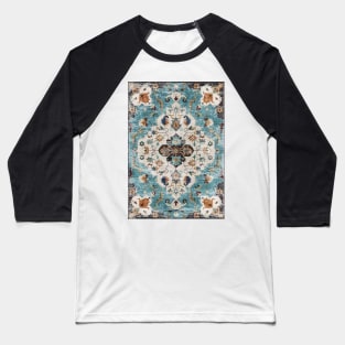 Antique Persian blue rug Baseball T-Shirt